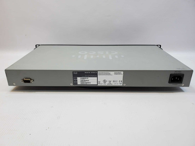 Cisco SF300-24 24-Port 10/100 Managed Network Switch SRW224G4P-K9 (