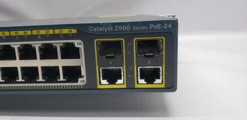 Cisco 2960 series PoE Switch WS-C2960-24PC-L / factory reset #