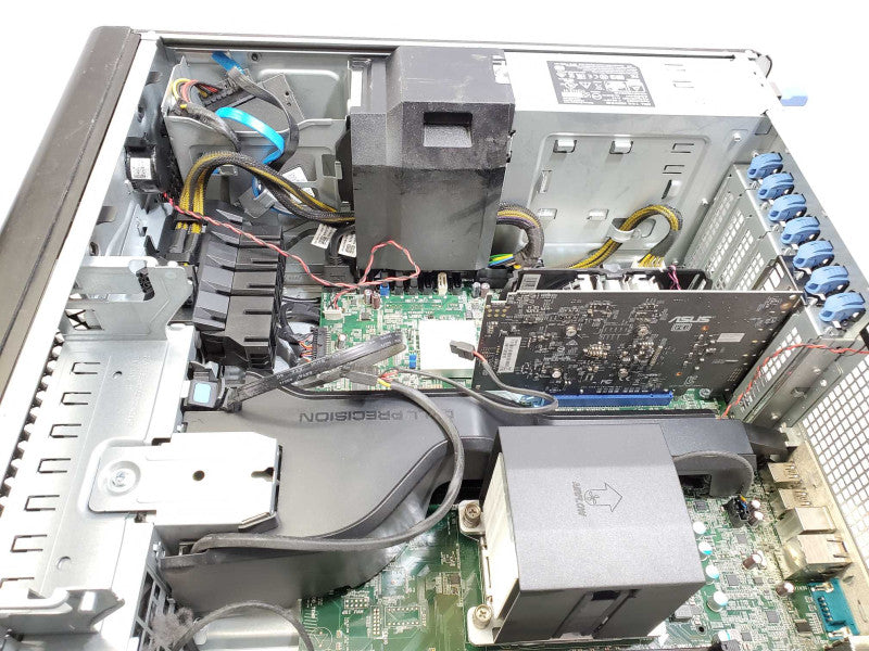 Dell Precision T5810 Intel Xeon E5-1603 8GB RAM 120GB SSD ASUS RX550 )