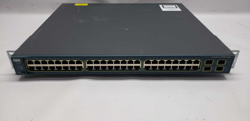 Cisco Catalyst 3560G WS-C3560G-48TS-S 48x port gigabit switch / RESET DEFAULT #