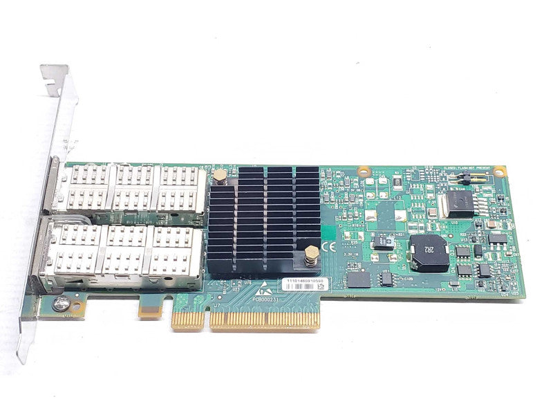HP 40GB PCIe Dual Port 2.0 Network Adapter for ProLiant 593412-001 FH _