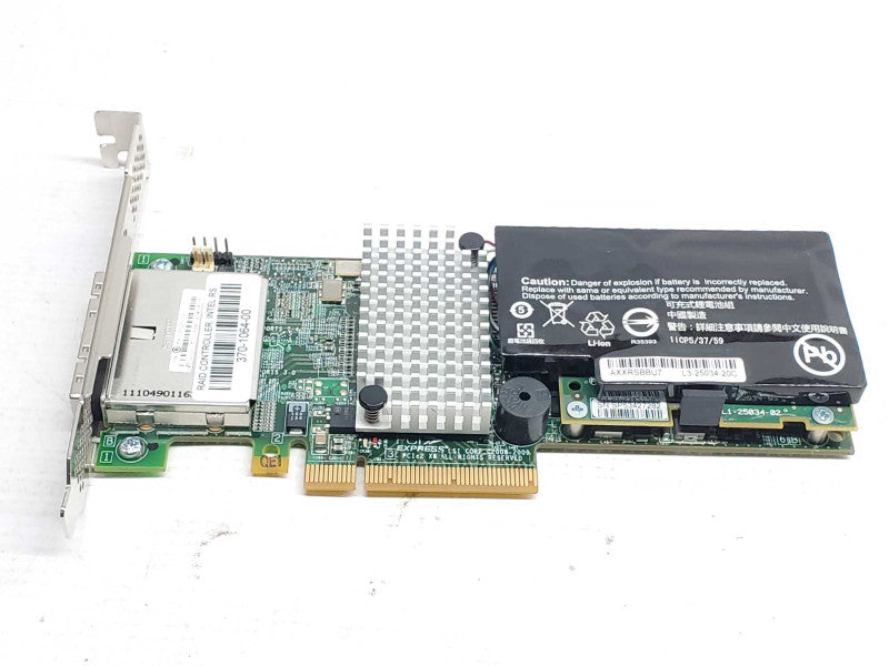 INTEL RS2PI008 370-1064-00 6GB SAS SATA EXTERNAL RAID CONTROLLER  _