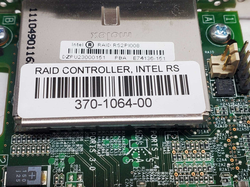 INTEL RS2PI008 370-1064-00 6GB SAS SATA EXTERNAL RAID CONTROLLER  _
