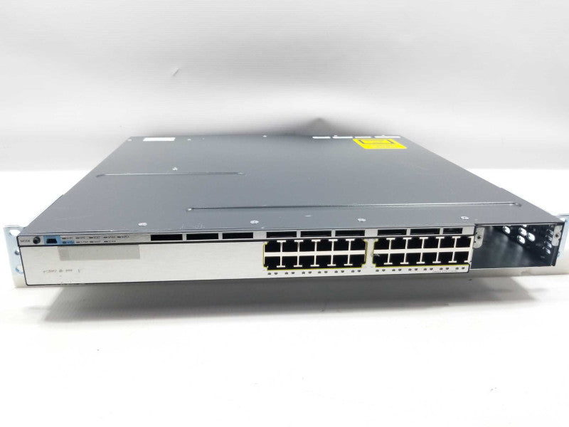 Cisco WS-C3750X-24T-S Switch 24-Port 1GE Stackable w/ 2x C3KX-PWR-350WAC, QTY. ~