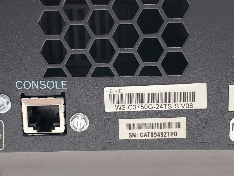 Cisco WS-C3750G-24TS-S 24-Port Gigabit managed Switch _