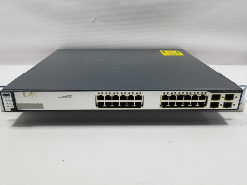 Cisco Catalyst 3750G 24 Port Gigabit Ethernet Switch WS-C3750G-24TS-S1U ~