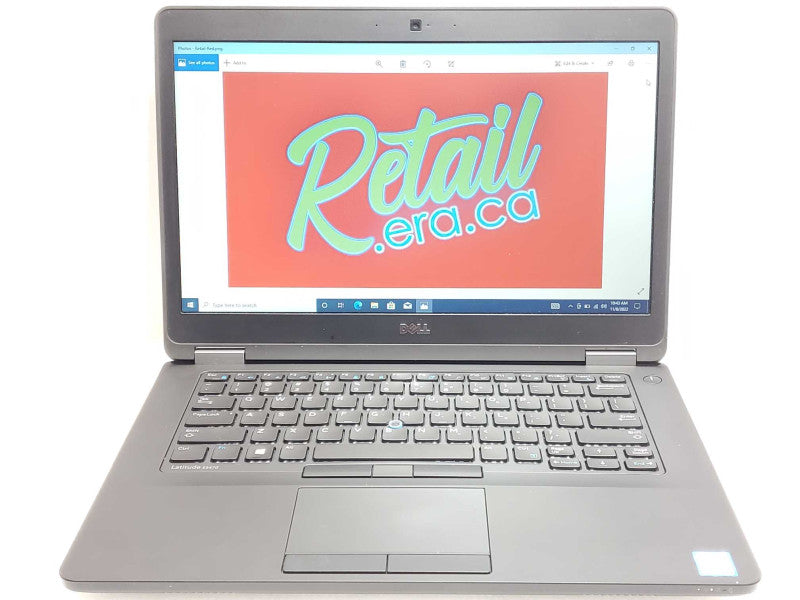 Dell Latitude E5470, Core I5-6300U 2.4GHz, 8GB RAM, 256GB SSD with Power Adapt _