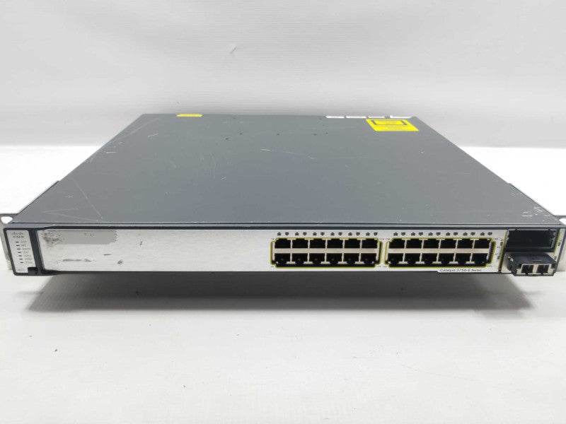 Cisco Catalyst 3750-E 24-Port Gigabit Managed Switch WS-C3750E-24TD-S, QTY ~