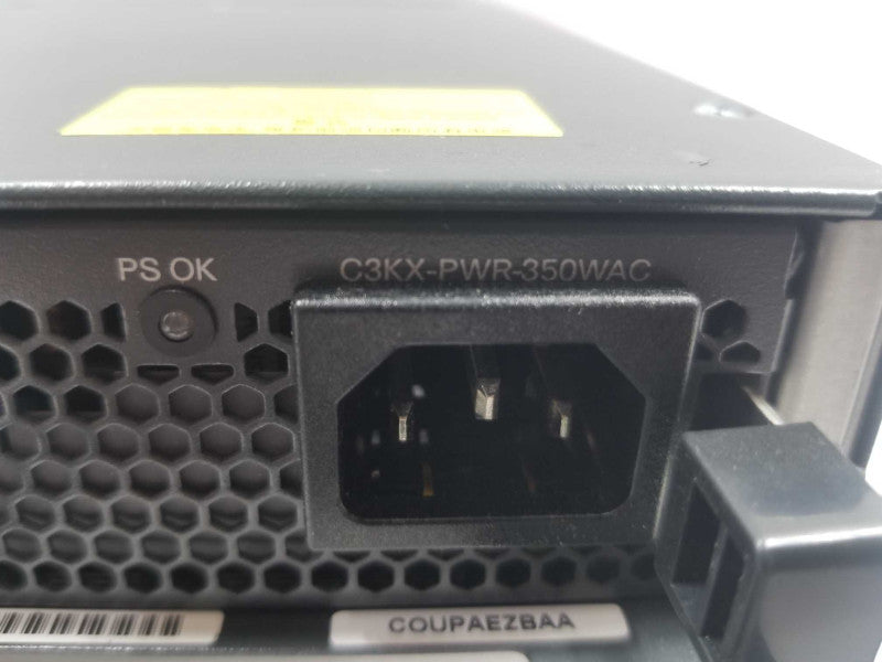 Cisco WS-C3750X-24P-S 24 10/100/1000 Ethernet PoE+, FACTORY RESET ~