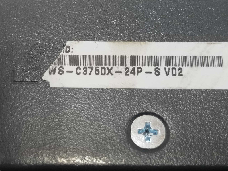 Cisco WS-C3750X-24P-S 24 10/100/1000 Ethernet PoE+, FACTORY RESET ~