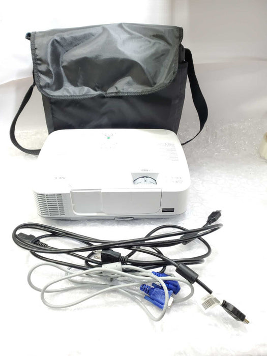 NEC NP-M311W WXGA 3LCD Theater Room HDMI Projector 3,100 Lumens only 39h Used )