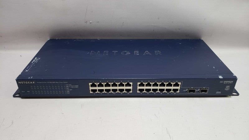 Netgear GS724T v2 Prosafe 24port 10/100/1000 Mbps [