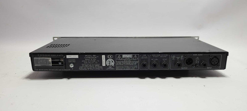Vintage Aphex 661 Tube Expressor Compressor Limiter Tubessence $