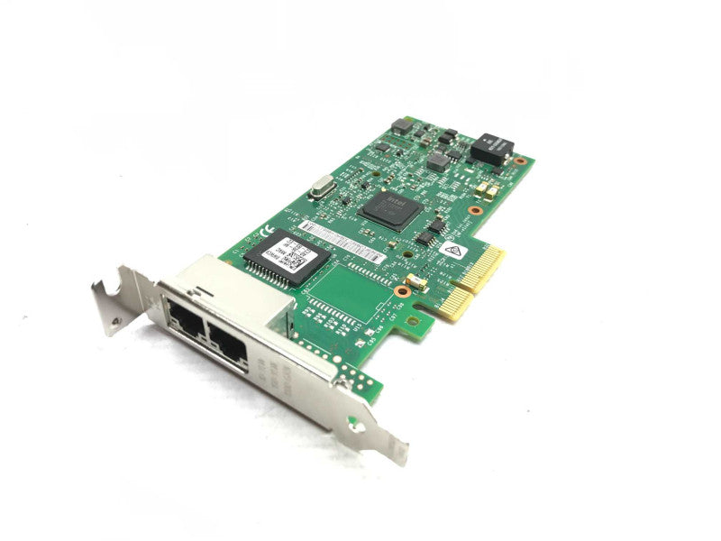 DELL / Intel I350 Dual Port 1GB Ethernet Card PCI-E Network P/N:08WWC9 +