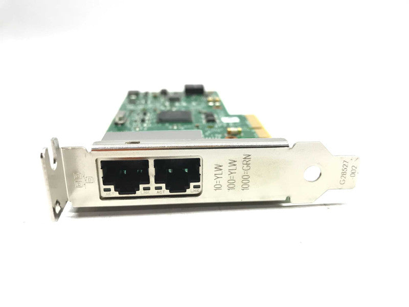 DELL / Intel I350 Dual Port 1GB Ethernet Card PCI-E Network P/N:08WWC9 +