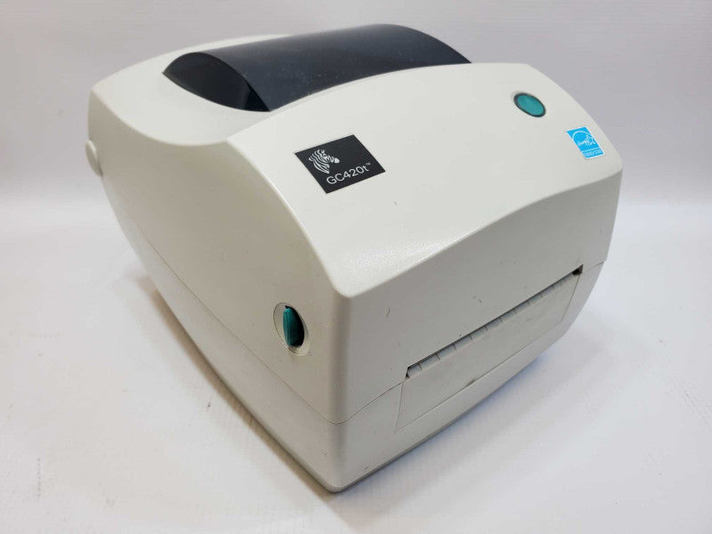 Zebra GC420t Thermal Label Barcode Shipping Printer USB Electronic Desktop Uni (