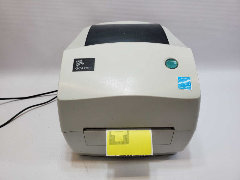 Zebra GC420t Thermal Label Barcode Shipping Printer USB Electronic Desktop Uni (