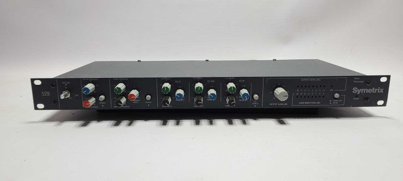 SYMETRIX 528 1CH Strip Processor: MIC Preamp/Compressor/De-esser/Equalizer $