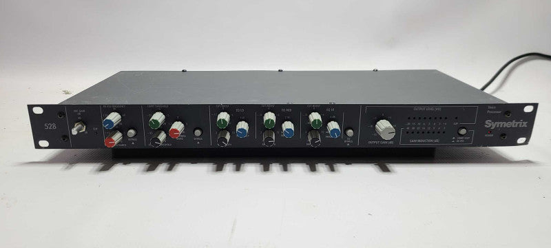 SYMETRIX 528 1CH Strip Processor: MIC Preamp/Compressor/De-esser/Equalizer $