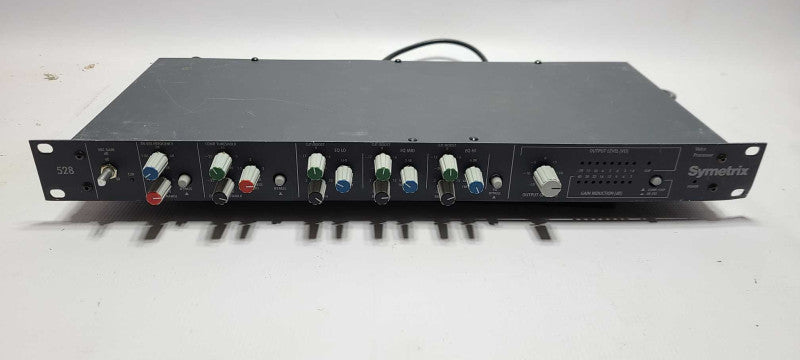 SYMETRIX 528 1CH Strip Processor: MIC Preamp/Compressor/De-esser/Equalizer $