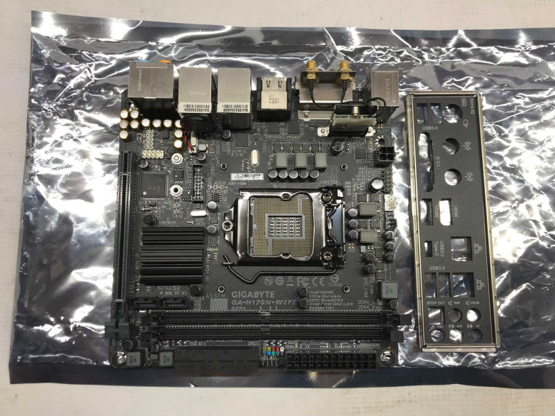 GIGABYTE GA-H170N-WIFI DDR4 LGA1151 USB 3.0 Mini ITX Motherboard w/ IO Shield [