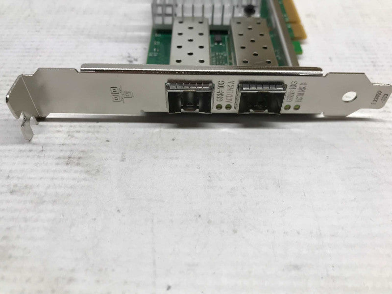Dell 942V6 Intel X520-DA2 Dual Port 10GB PCIe Fiber Network Adapter [