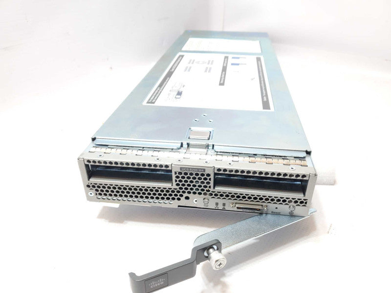 Cisco UCS-B200-M4 Blade Server 2x E5-2630 V3 2.4GHz, No RAM/HDD, Read _
