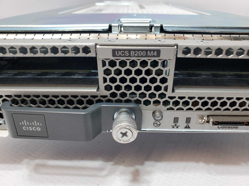 Cisco UCS-B200-M4 Blade Server 2x E5-2630 V3 2.4GHz, No RAM/HDD, Read _