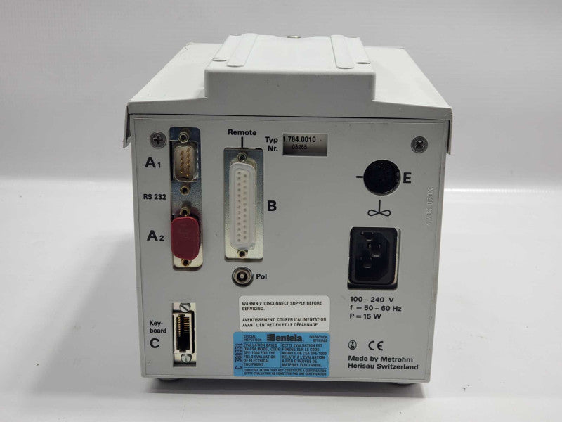Metrohm 784 KFP Titrino (AS-IS) |