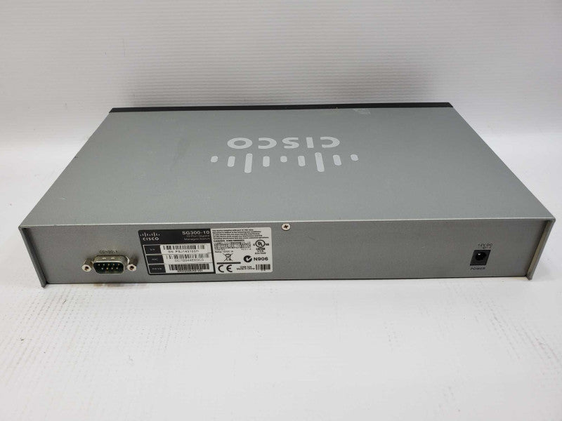 Cisco SG300-10 10-Port Gigabit Managed Network Switch (