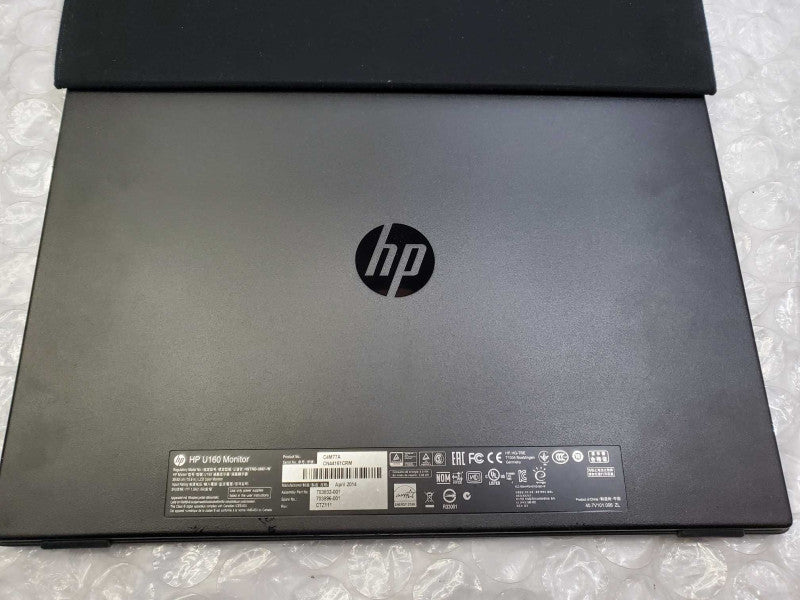 HP U160 HSTND-3661-W C4M77A 15.6\\" LED Backlit USB Portable Monitor w/ Case )