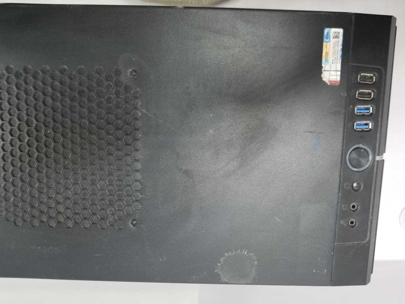 black computer case/ ThermalTake smart 650w 80 plus bronze certified ~