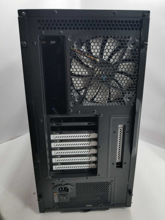 black computer case/ ThermalTake smart 650w 80 plus bronze certified ~