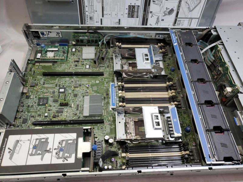 HP ProLiant DL380p Gen8 2U Barebone No CPU No RAM No HDD for parts or repair )
