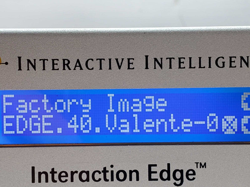 Nemko Interactive Intelligence EDGE-01X0 Multipurpose Appliance Gateway  _