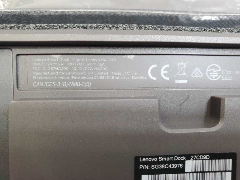 Lenovo HA-200 Smart Dock Speaker with Alexa _ AS-IS )
