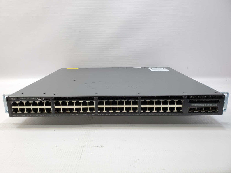 Cisco WS-C3650-48PS-S 48 Port PoE Managed Switch *Factory Defaulted* (