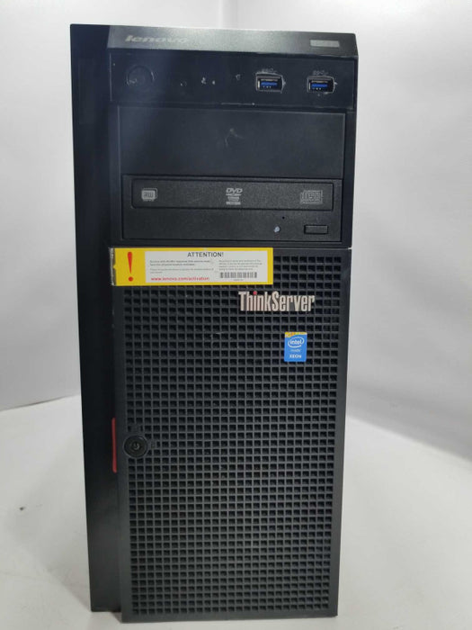 Lenovo ThinkServer TS440, E3-1225 v3 3.2GHz 8GB No HDD No RAID, READ* ~