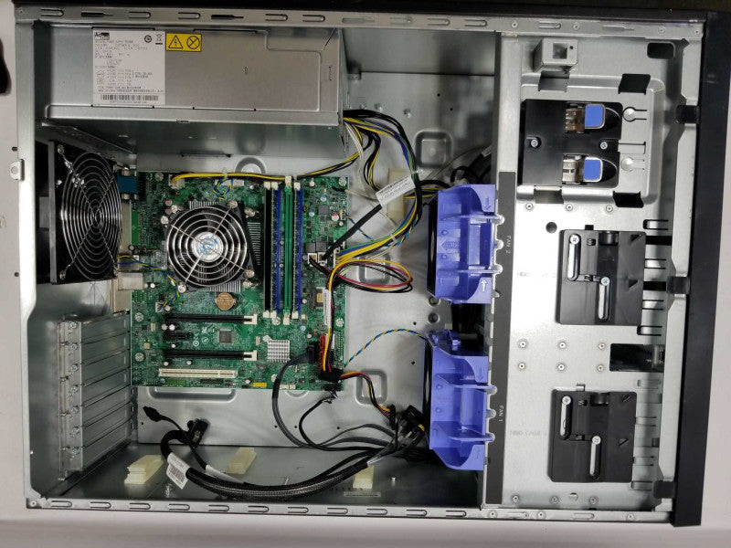 Lenovo ThinkServer TS440, E3-1225 v3 3.2GHz 8GB No HDD No RAID, READ* ~