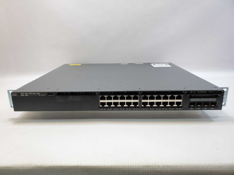 Cisco WS-C3650-24PS-S 24 Port Gigabit PoE+ *Factory Defaulted* (