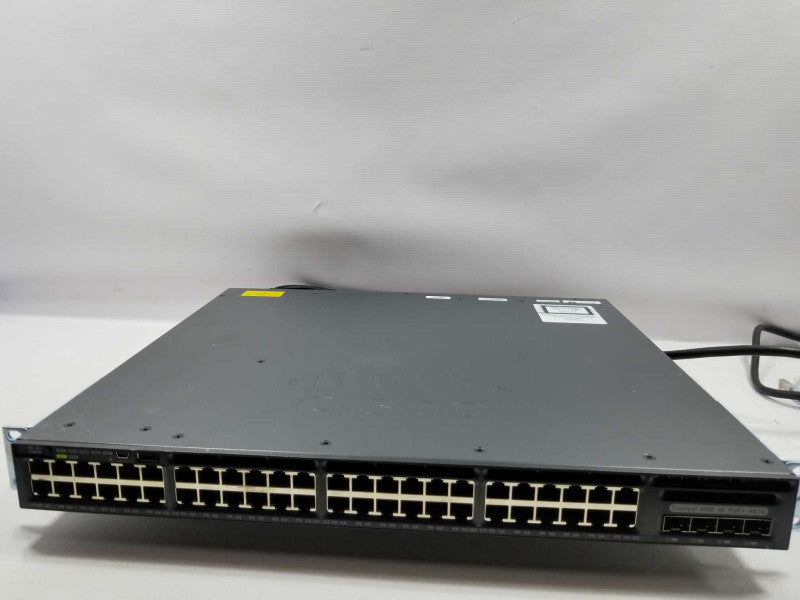Cisco Catalyst WS-C3650-48PS 4x1G Uplink Ports Switch, FACTORY RESET  ~