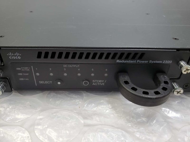 Cisco Redundant Power System 2300 PWR-RPS2300 V02 2x C3K-PWR-750WAC )