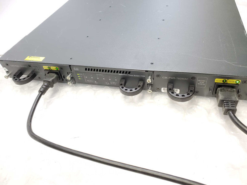 Cisco Redundant Power System 2300 PWR-RPS2300 V02 2x C3K-PWR-750WAC )