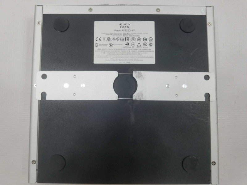 Cisco Meraki MS220-8P 8-Port Gigabit PoE Cloud Managed Switch - Unclaimed  ~