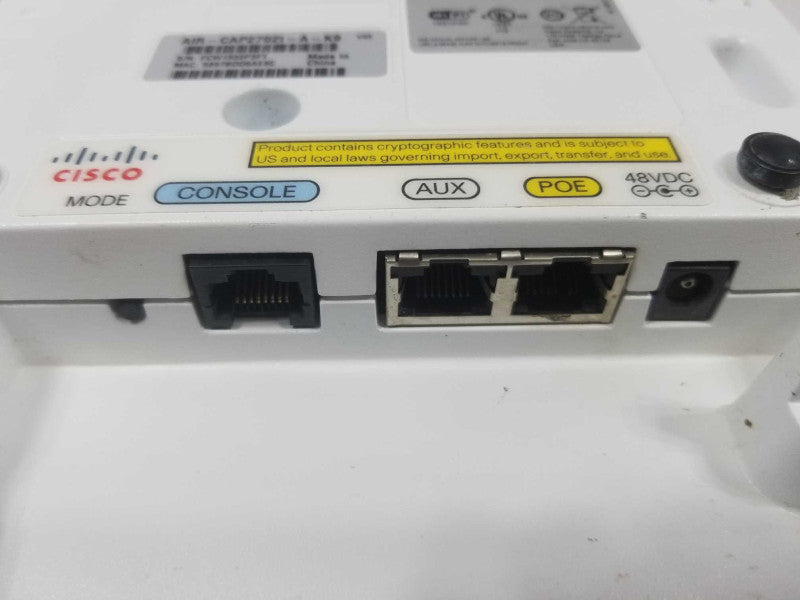 Cisco AIR-CAP2702I-A-K9 Aironet 2700 Wireless Access Point  ~