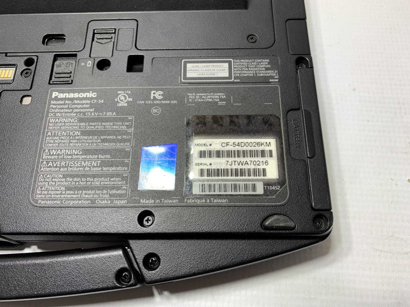 Panasonic ToughBook CF-54 mk2 with i5-6300U CPU 8GB RAM & 256GB SDD Storage  -