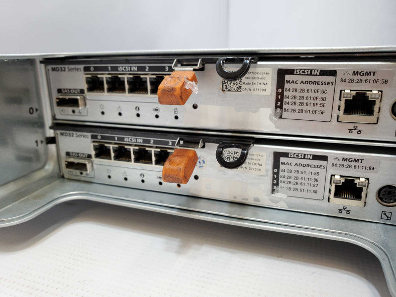 Dell PowerVault MD3200i iSCSI SAN Storage Array 12x 3.5\\" 2x Ctrl. w/ Caddies (
