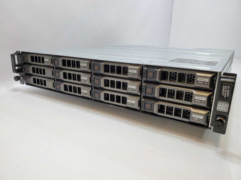 Dell PowerVault MD3200i iSCSI SAN Storage Array 12x 3.5\\" 2x Ctrl. w/ Caddies (