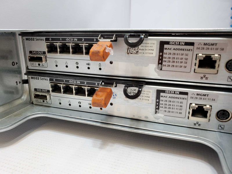 Dell PowerVault MD3200i iSCSI SAN Storage Array 12x 3.5\\" 2x Ctrl. w/ Caddies (