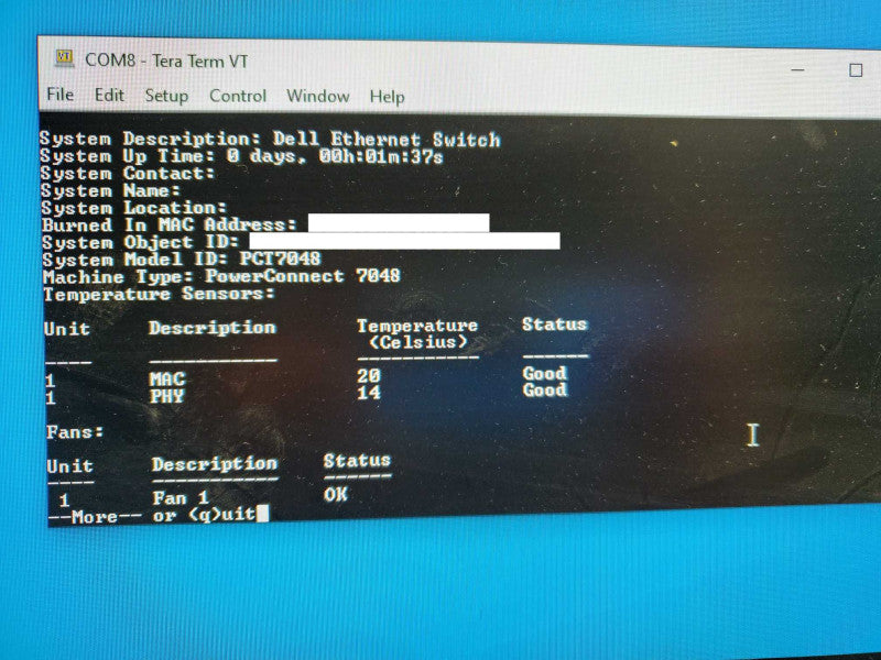 Dell PowerConnect 7048 48-Port Gigabit Ethernet Network Switch. QTY )